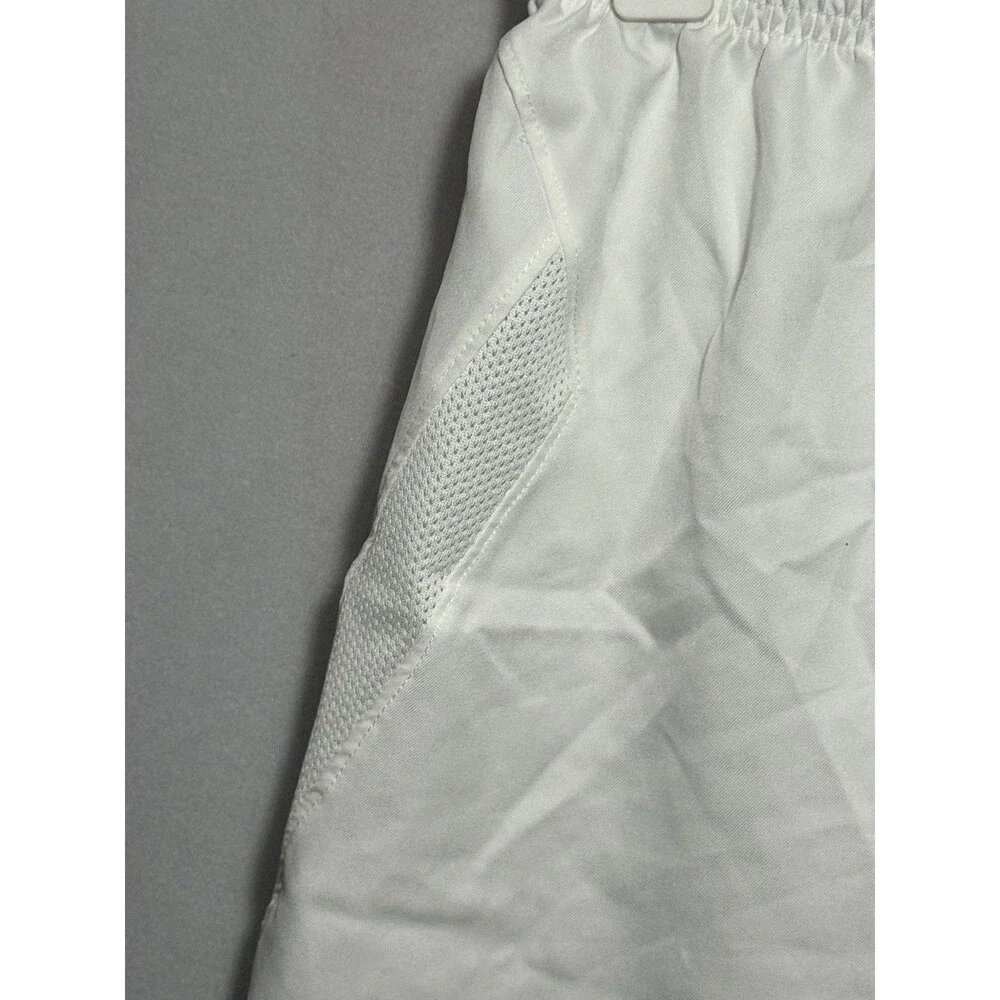 Nike Dry Woven Laser IV Womens Soccer Shorts White M Dri-FIT AJ1266-100 NWT